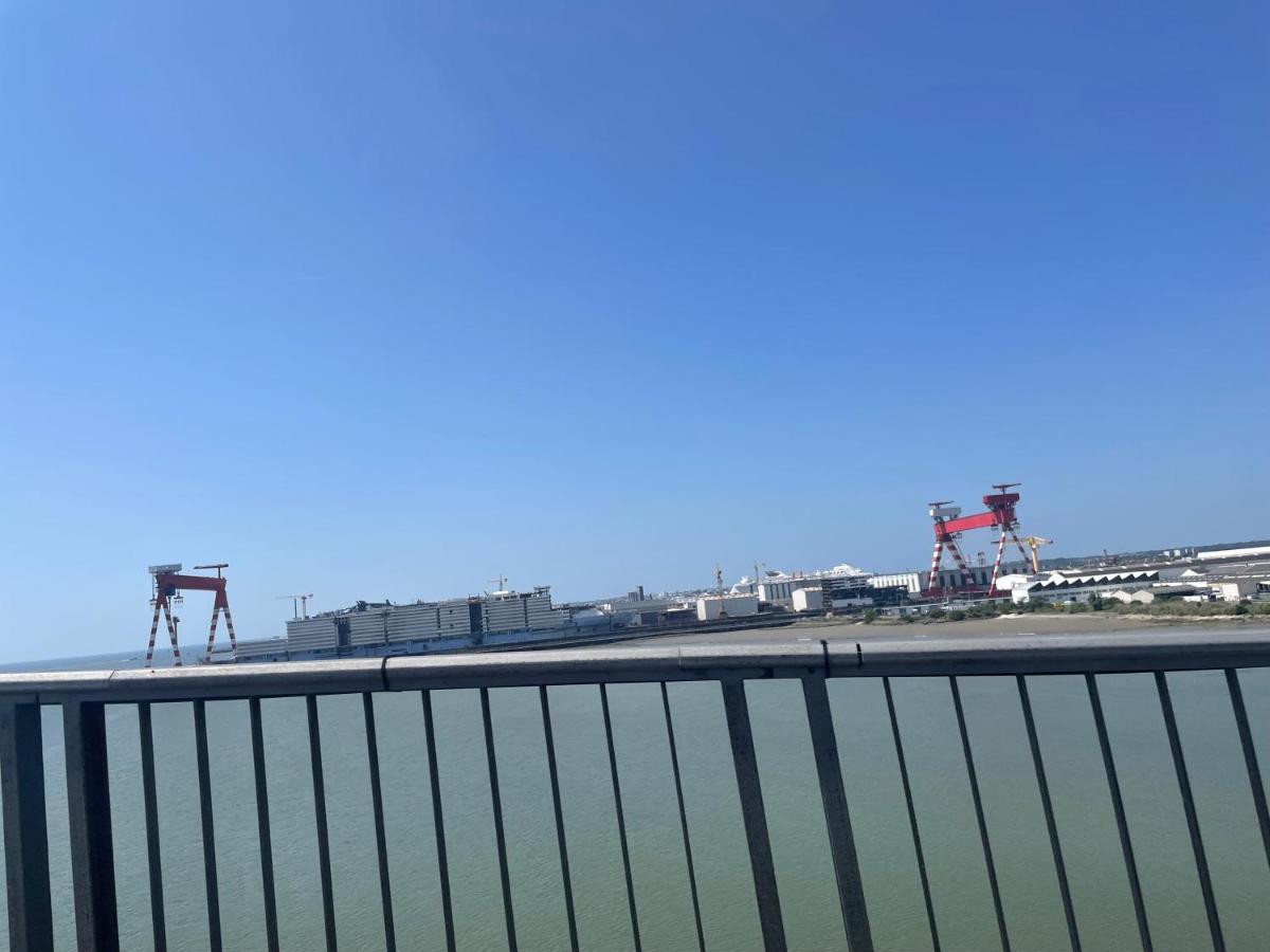 Studio Cosy Avec Terrasse, Proche Chantiers Et Airbus 생나제르 외부 사진