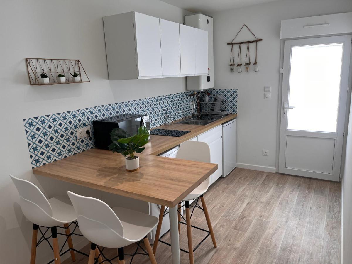 Studio Cosy Avec Terrasse, Proche Chantiers Et Airbus 생나제르 외부 사진